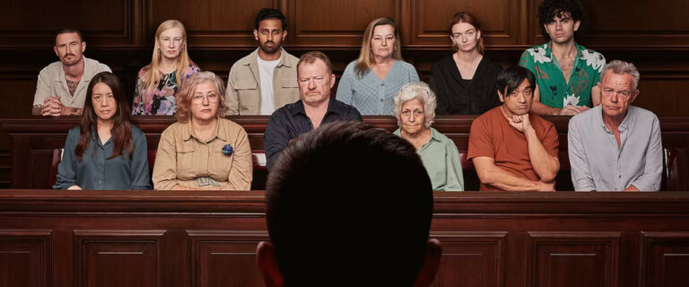 jury listening to attorney